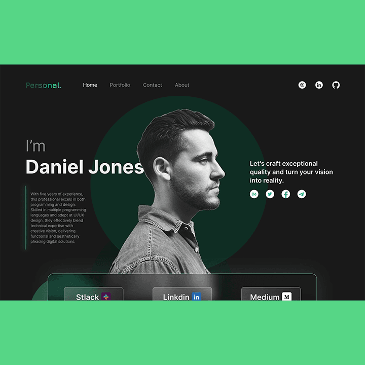 Simple Portfolio Website