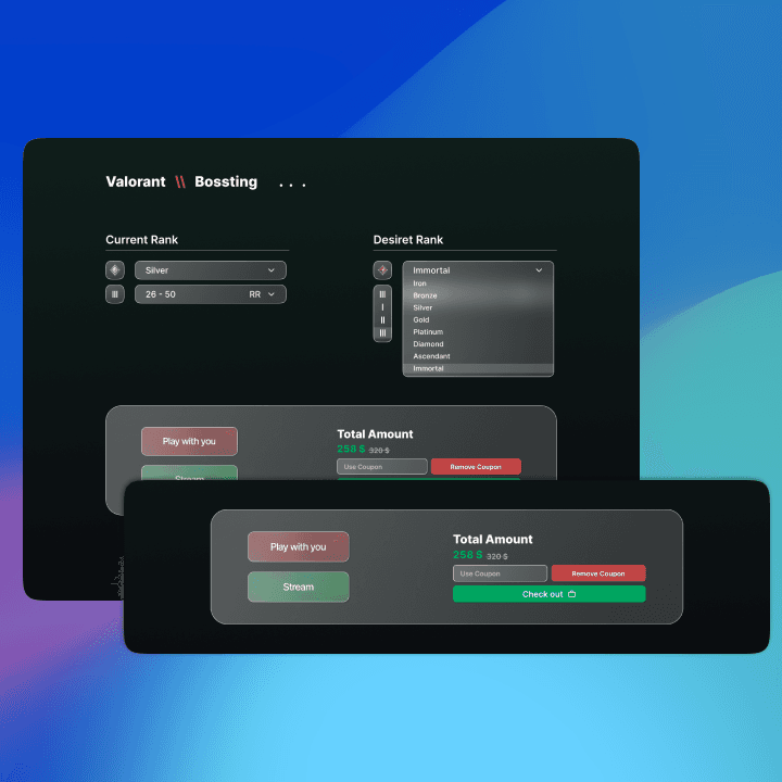 Valorant Boosting Website, image 3
